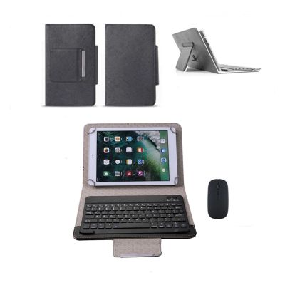 Universal Case For Nokia T20 10.4 inch Tablet Bluetooth Wireless Mouse Keyboard Stand Cover