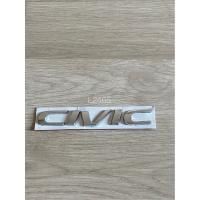 โลโก้ CIVIC ติดFK FC ขนาด 12.6x2.6 cm.