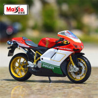 Maisto 1:18 Ducati 1098S แบบจำลองรถจักรยานยนต์กีฬาจำลอง Diecasts โลหะแข่งรถมอเตอร์ไซค์โมเดลของเล่นเด็กของขวัญ