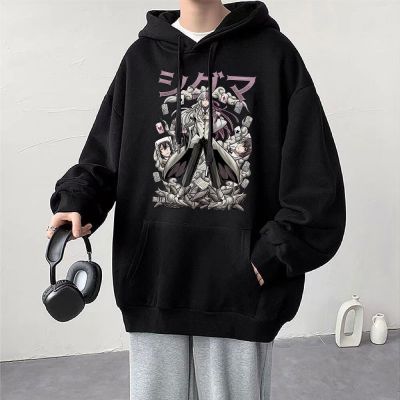 Anime Bungou Stray Dogs Hoodies Sigma Manga Print Hoodie Men Casual Harajuku Loose Sweatshirt Streetwear Casual Pullovers Size XS-4XL