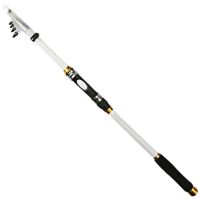 Super Light Hard Glass Stell Telescopic Fishing Rod Carbon Fiber Fishing Pole