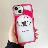 เคสโทรศัพท์ซิลิโคนนิ่มลายการ์ตูน Hello Kitty สำหรับ iPhone 14 Pro Max 13 Pro Max เคสด้านหลังเคสโทรศัพท์มือถือลายการ์ตูนสำหรับ iPhone 12 Pro Max 11