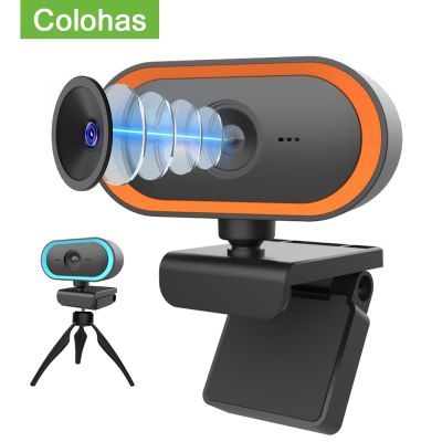 ZZOOI 2K Web Camera HD Video Mini Webcam 1080P with Microphone USB Webcams for YouTube PC Computer Laptop Live Streaming Webcamera