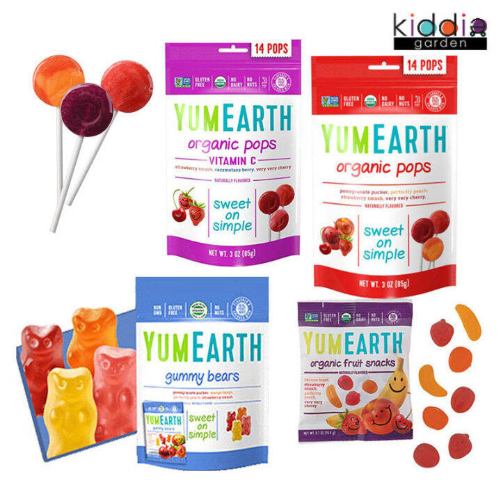 YumEarth Yum Earth Organic Vitamin C Lollipops 14 Pops / Organic