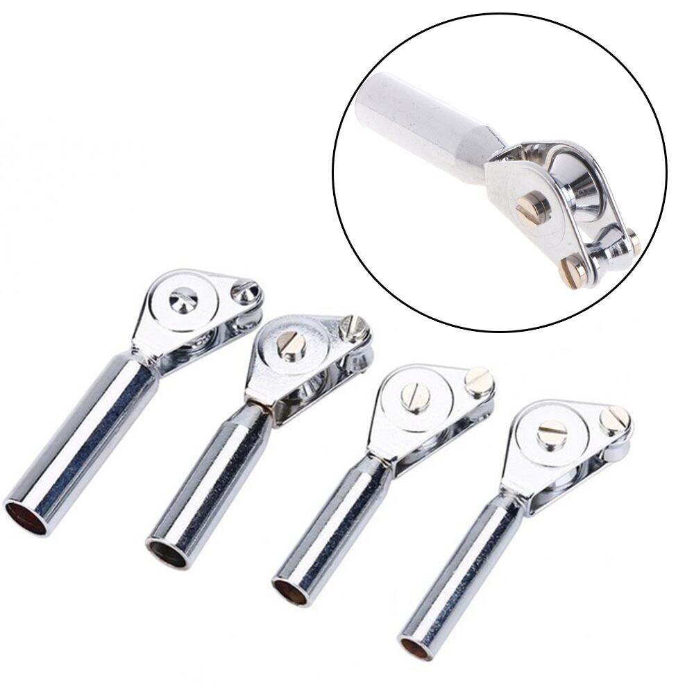 Steel Tip Top Ring Fishing Pole Rod Roller Rod Tip Guide Double Roll Line 