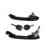 brand new 6K0837205 6K0837206 FRONT LEFT RIGHT DOOR HANDLE WITH LOCK BARREL FOR FORD GALAXY 1995 2006 33MM PIN LENGTH