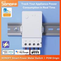 SONOFF POW Origin 16A Wifi Smart Power Meter Switch Smart Home WiFi Switch With Power Monitoring Work With Alexa Google Home Electrical Circuitry  Par