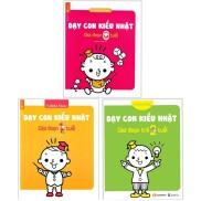 Sách - Bộ 3 Cuốn Sách Dạy Con Kiểu Nhật Giai Đoạn 0, 1, 2 Tuổi