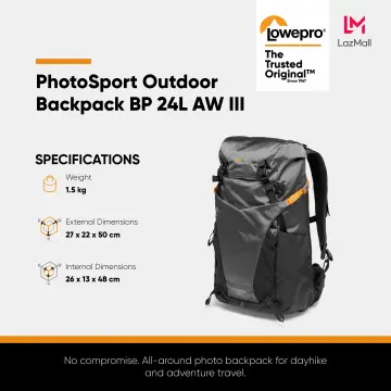 PhotoSport Outdoor Backpack BP 24L AW III (GY)