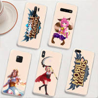 BY104 Mobile Legends อ่อนนุ่ม โปร่งใส เคสโทรศัพท์ หรับ OPPO A31 F11 A1K A3S A72 A12E A12S A5 A85 A7 A52 A11K A1 A15 A92 A83 A12 A9 A7 A8 A5S A15S Pro