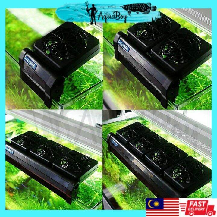 Aquarium Cooling Fan Fish Tank Chiller Penyejuk Kipas Akuarium