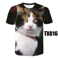 Harajuku style women/men 3d cat T shirt print animal cat t-shirt Casual funny t shirt 3d graphics tee shirts 2020