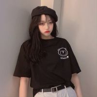 Korean HouseHong Kong style short sleeve TShirt Women Blouse summer loose Korean Tops clothes baju perempuan murah 宽松T恤短袖上衣女韓版百搭 衣服