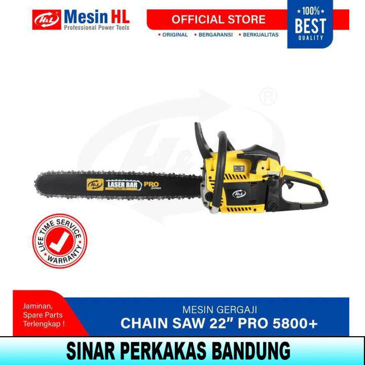 H L Mesin Gergaji Chainsaw Senso Sensaw Inch Hl Chainsaw Inci Chain Saw Gergaji Kayu