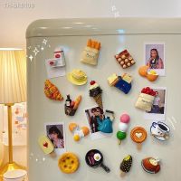 卐⊕❄ Simulation Fridge Magnets 3D Food Shaped Refrigerator Magnets Magnetic Sticker for Kitchen Resin Message Paste Imanes Nevera