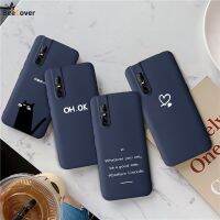 Custom ตัวอักษรสีดำ Cat Love Heart Matte Soft เคสสำหรับ Vivo V15 V15Pro V11/V11i V11Pro V9/Y85 V7/Y75 V5/V5s/Y67 Y71 Y91C Y91/Y93/Y95 Y17/Y15/Y12 V11i/z3i โทรศัพท์เคสโทรศัพท์