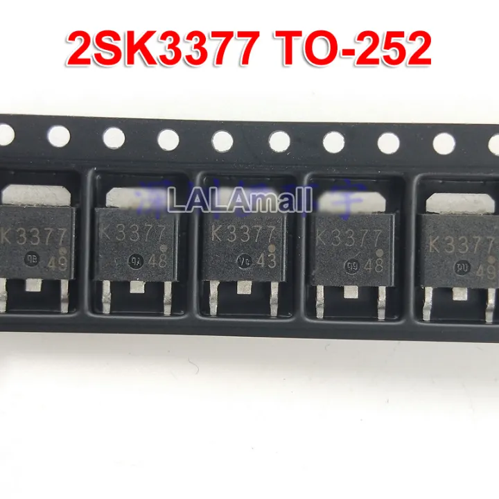 10pcs K3377 TO-252 2SK3377 TO252 SMD N-channel 20A/60V MOSFET ...