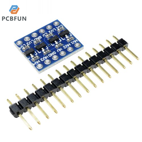 pcbfun-ตัวแปลงระดับลอจิก-i2c-แบบสองทิศทางโมดูล5v-ถึง3-3v-สำหรับ-arduino