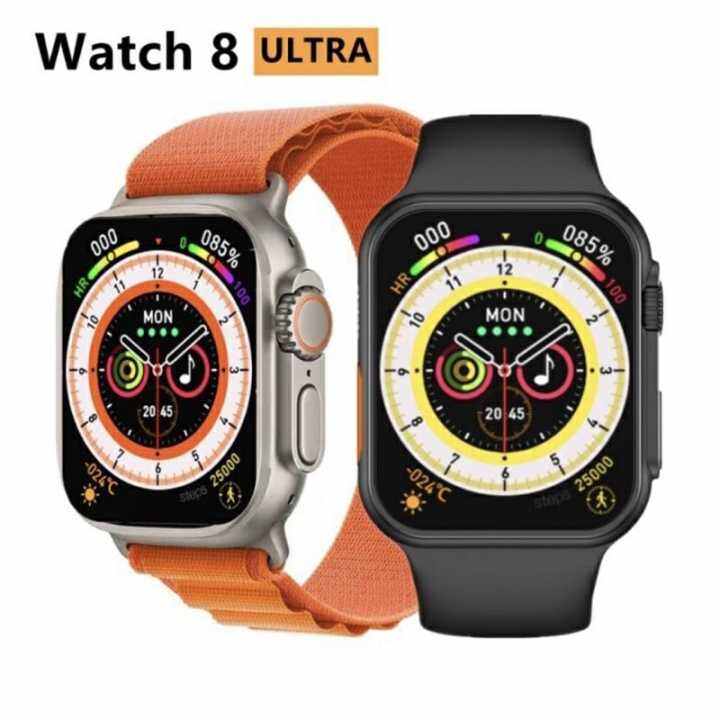 ULTRA 8 Smart Watch Ultra Series NFC SMARTWATCH jam tangan pintar, BISA COD Lazada Indonesia