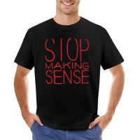 Stop Making Sense T-Shirt Short Sleeve Tee Aesthetic Clothes Plain T-Shirt Mens Graphic T-Shirts Big And Tall