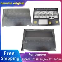 ใหม่สำหรับ Lenovo R9000X 2021R Legion S7 15ACH6เชลล์ทดแทนสำหรับแล็ปท็อปปกหลัง Lcd/ที่วางแขน/ด้านล่างสีเทาสีดำ26