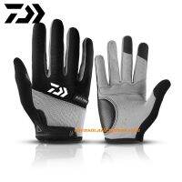 Daiwa Fishing Gloves Holodacty Finger Gloves Breathable Hunting Anti-Slip Wear-Resisting Outdoor Camping Cycling Sport Gloves