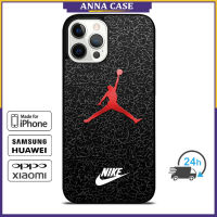 Air J Red Phone Case for iPhone 14 Pro Max / iPhone 13 Pro Max / iPhone 12 Pro Max / XS Max / Samsung Galaxy Note 10 Plus / S22 Ultra / S21 Plus Anti-fall Protective Case Cover