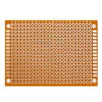 【YD】 10Pcs 5x7 PCB 5x7 5cm 7cm Prototype Paper Board yellow