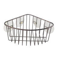 Bathroom Shower Caddy Corner Organized Rack With Suction Cup