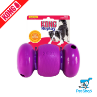 KONG® Replay - ของเล่นสำหรับสุนัข กลิ้งและจ่ายอาหารและขนม