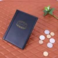 120 Pockets PU Leather Coin Album Banknote Storage Penny Pockets Money Stamp Album Book Collecting Holders Collection Book  Photo Albums