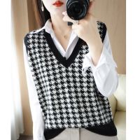 【HOT】○₪▪ 2023 Womens sweater vest cashmere Loose pullover Knitted