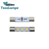 Tecolampe 5ยี่ห้อใหม่ AC6V LED ฟิวส์โคมไฟเปลี่ยนหลอดไส้เดิม Pilot Dial หลอดไฟ6V250mA Fit Sansui Vintage รับ