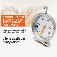 Holiday Discounts 50-280 Celsius Stainless Steel Oven Thermometer Hang Or Stand Large Dial Baking Q Cooking Meat Food Temperature Measurement