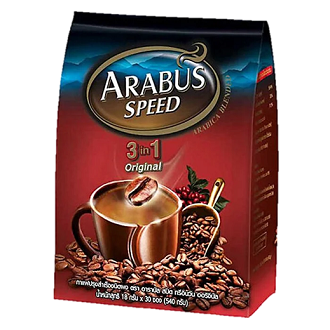 อาราบัส-สปีด-ทรีอินวัน-กาแฟปรุงสำเร็จชนิดผง-18กรัม-x-30-ซอง