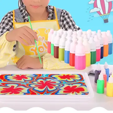 DIY Marbling Paint Art Kit Painting On Water Kits For Kids Creative Toys  Holiday Gifts For Girls And Boys Ages 6 7 8 9 10 11 12 - AliExpress