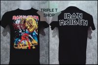 เสื้อยืดคอกลม IRON MAIDEN