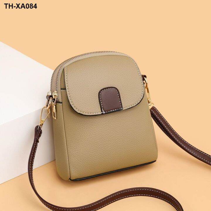 กระเป๋าโทรศัพท์มือถือผู้หญิงcrossbody-2023-ใหม่กระเป๋าน้ำหนักเบาผู้หญิงฤดูใบไม้ผลิและฤดูร้อนแฟชั่นหนังนุ่มhigh-endกระเป๋ามินิ