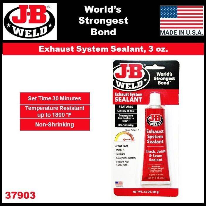 JB WELD / J-B Weld Exhaust System Seal, 3 Oz. - 37903 | Lazada PH