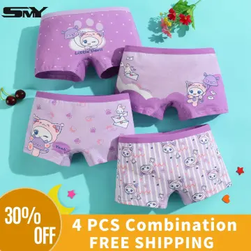 Girls Underwear Size 8 Kids Infant Baby Girls Underpants Cute Cartoon Print Underwear  Girl Size 8 (Pink, 1-2 Years) : : Clothing, Shoes & Accessories