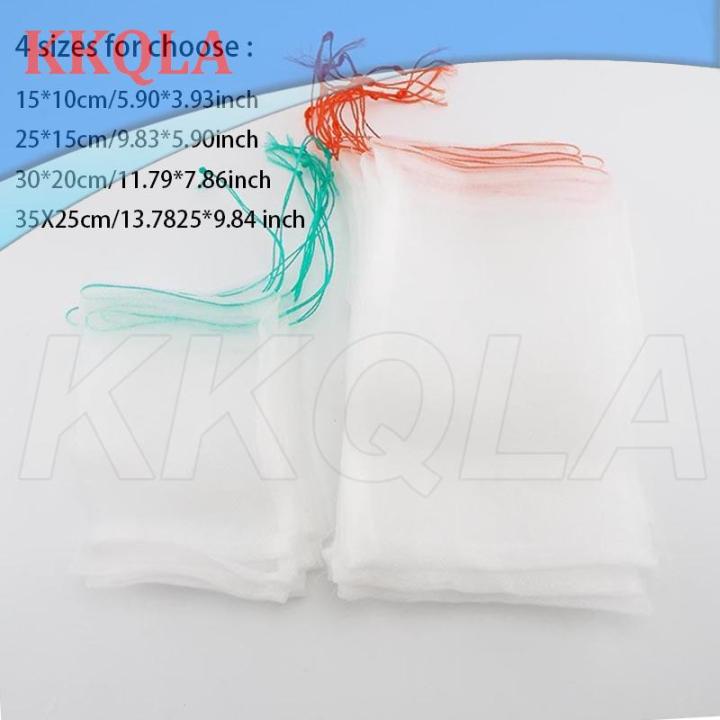 qkkqla-10x-garden-grade-nylon-protection-storage-bags-mosquito-barrier-cover-net-filter-bag-mesh-washable-vegetable-home