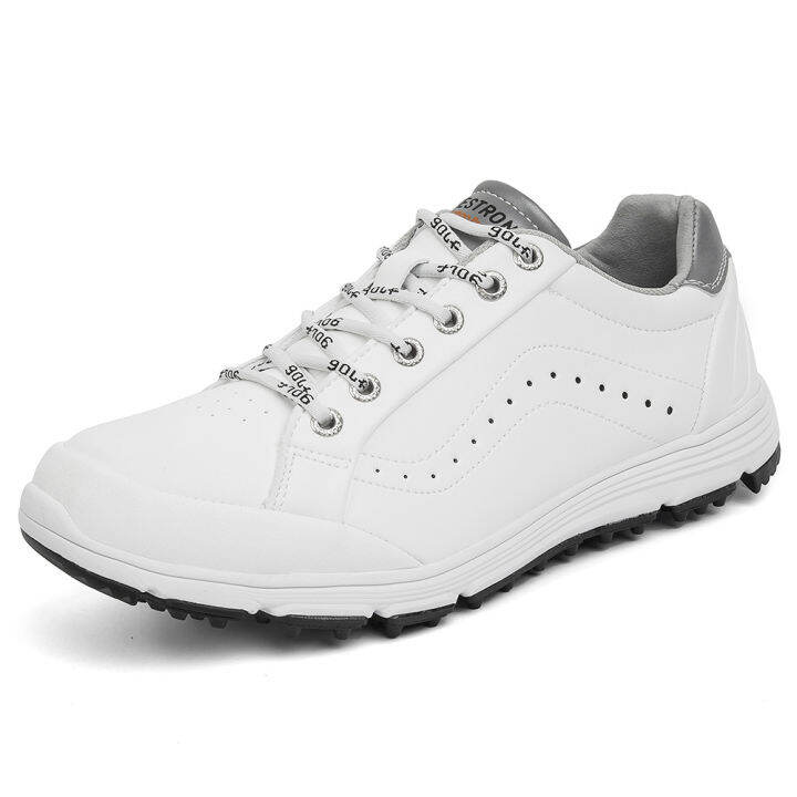 Wide & Extra Wide Mens Golf Shoes Professional Outdoor Waterproof