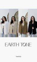 EARTH TONE ตัวนี้อดกรี๊ดไม่ได้จริงๆ ความเบลเซอร์เบลใจ ? งานเบลเซอร์โอเวอร์ไซส์ เสริมไหล่นิดๆ thitiya