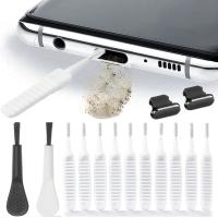 10pcs Cleaning Brush Dust Plug Cell Phone Charging Port Dust Cleaning Brush Shower Dust Cleaning Brush Keyboard Cleaning Tools