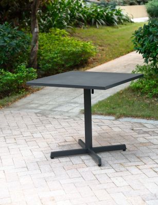 โต๊ะสนามพับได้ โต๊ะในสวน ตกแต่งร้าน โต๊ะกลางแจ้ง โต๊ะ Outdoor รุ่น UDT004 โต๊ะทานอาหาร ขนาด 80x80 ซม. ร้าน FANCYHOUSE