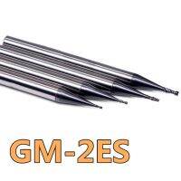 GM-2ES GM-2ES-D0.3 D0.4 D0.5 D0.6 D0.7 D0.8 D0.9 D1.0 D1.1 D1.2 D1.3 D1.4 D1.5 ZCC CT Two flutes Micro Diameter ดอกเอ็นมิลแบน