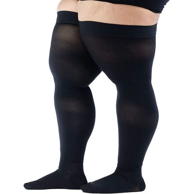 1 Pair Plus Size Medical Compression Socks Unisex Varicose Veins Socks Elastic Secondary Grade Pressure for Women and Man