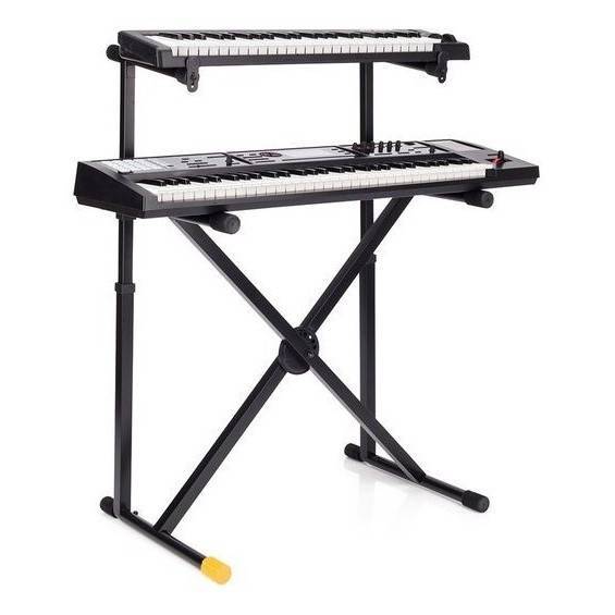 hercules-ขาตั้งคีย์บอร์ด-2-ชั้น-keyboard-stand-double-x-รุ่น-ks-210b