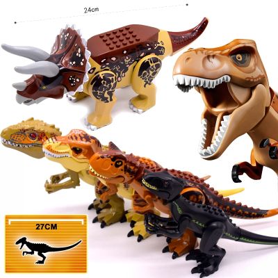 ชุดก่อสร้างโลกไดโนบราชิโอซอรัส MOC Jurassic ชุดของเล่นไดโนเสาร์บอลคส์ฟิกเกอร์ไดโนเสาร์ตุ๊กตาไดโนเสาร์ของเล่นแรปเตอร์ไดออสสำหรับเด็กของขวัญ