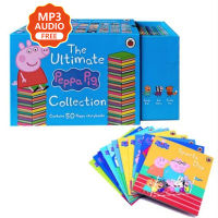 ใหม่ box set 50 หนังสือ Ultimate Peppa Pig Collection ชุดหนังสืออ่านภาษาอังกฤษ Childrens Book Story Books ชุดเซ็ท Bedtime Reading for Kids Toddlers Babies English Learning Education หนังสืออ่านภา